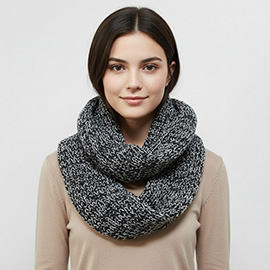 Chunky Cozy Knit Infinity Scarf