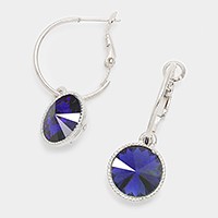 Genuine Crystal Dangle Earrings
