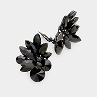 Spike Leaf Clip-On Earrings