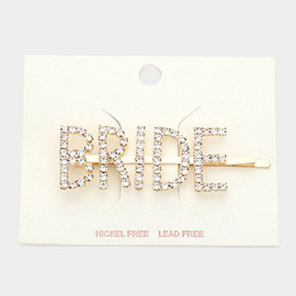 BRIDE Rhinestone Hair Bobby Pin