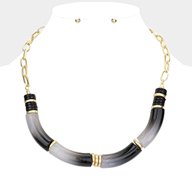 Ombre Resin Necklace