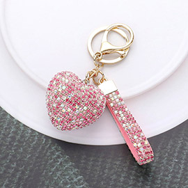 Bling Heart Keychain / Bag Charm