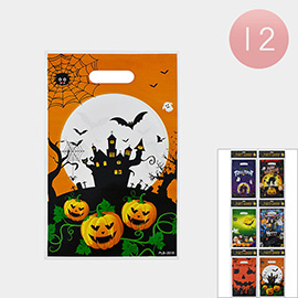 12PCS - Halloween Trick or Treat Bags