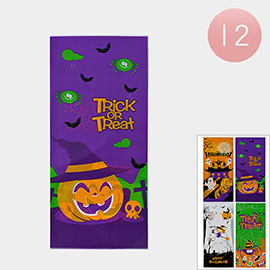 12PCS - Halloween Trick or Treat Bags