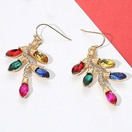 Christmas Light Dangle Earrings