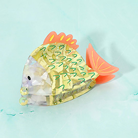 Fish Hair Claw Clip