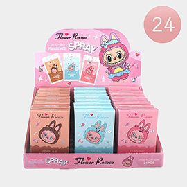 24PCS - Flower Rococo Perfume Spray