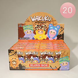 20PCS - Wakuku Character Figure Collectible Surprise Box Toys
