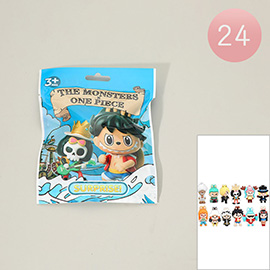 24PCS - Surprise Monster One Piece Blind Bag Mini Figure Toys