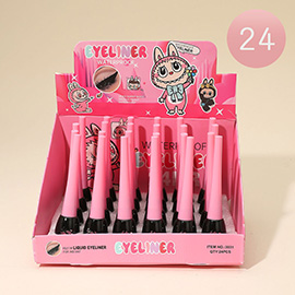 24PCS - Waterproof Liquid Type Eyeliners