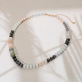 Gradient Beaded Necklace