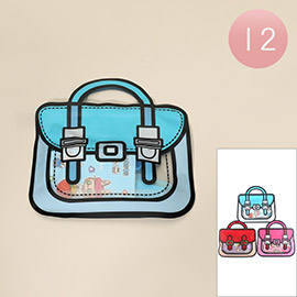 12 SET OF 6 - Monster bunny Character Stationery Set