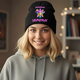 KPOP Demon Hunters HUNTRIX Graphic Winter Beanie Hat