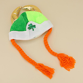 Leprechaun Braided Beard Costume Hat